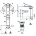 òi Chậu Lavabo Inax LFV-612S Nóng Lạnh